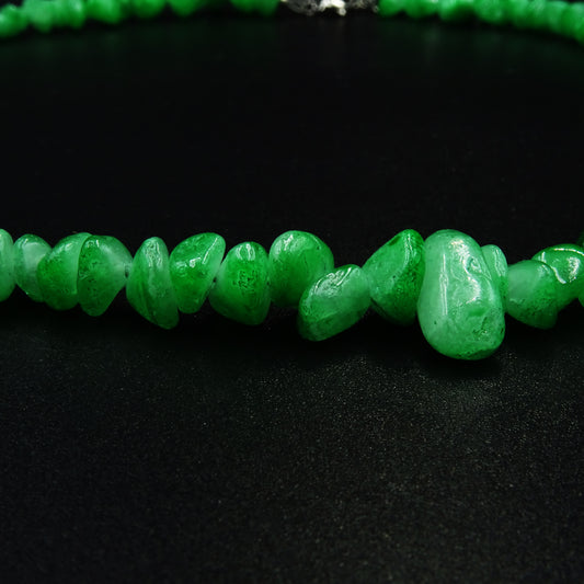 Emerald Cascade Aventurine Gemstone Necklace