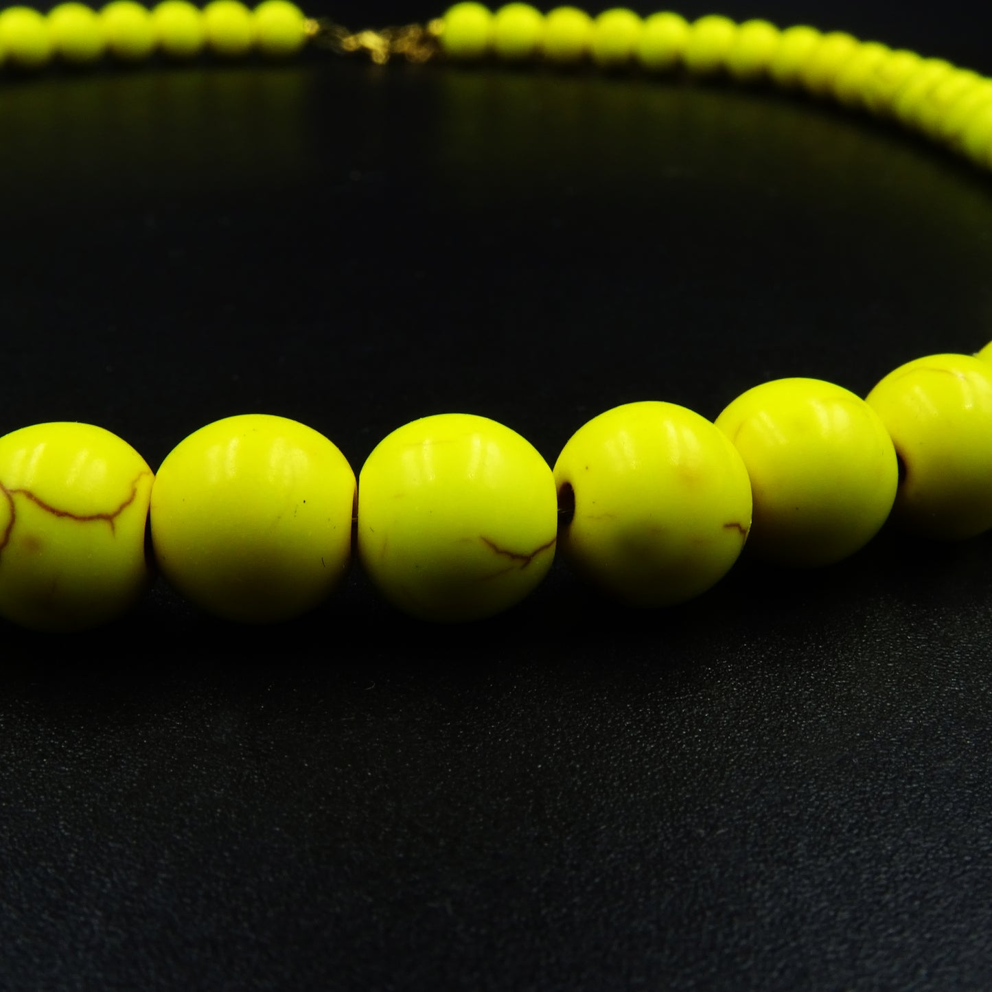 Solar Flare Pasta Gemstone Necklace