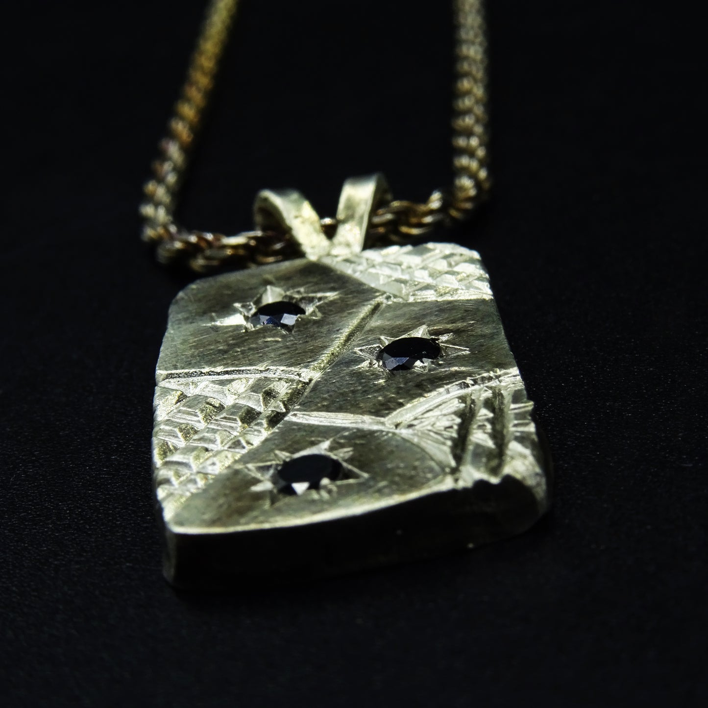 Ironveil Mark Silver Necklace