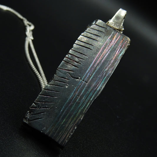 Seal of Dusk Silver Necklace