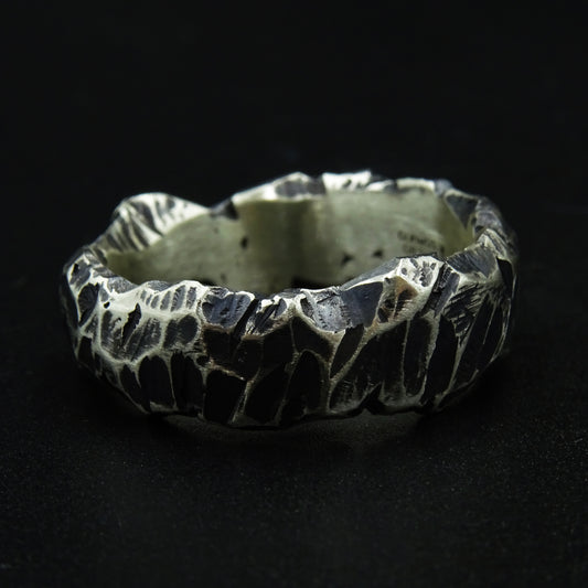Riftstone Silver Ring