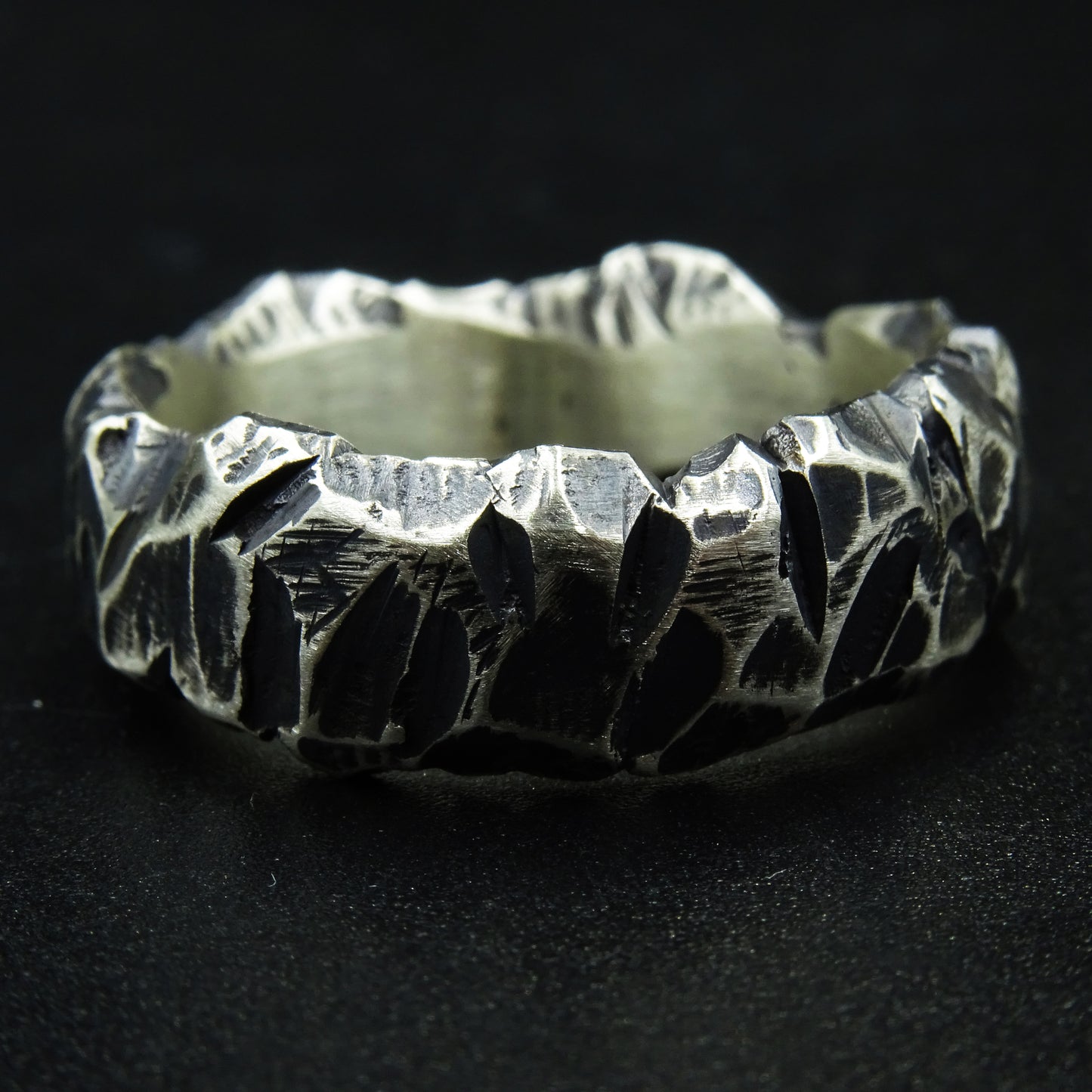 Riftstone Silver Ring