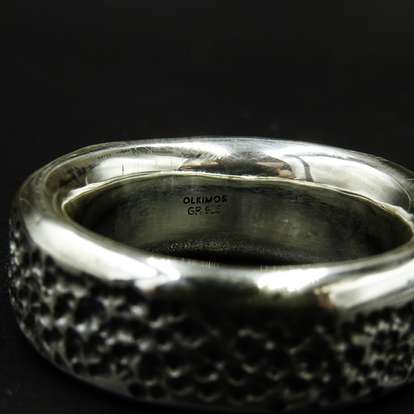 Origin Scar Silver Ring
