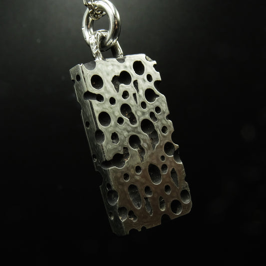 Oblivion Seal Silver Necklace