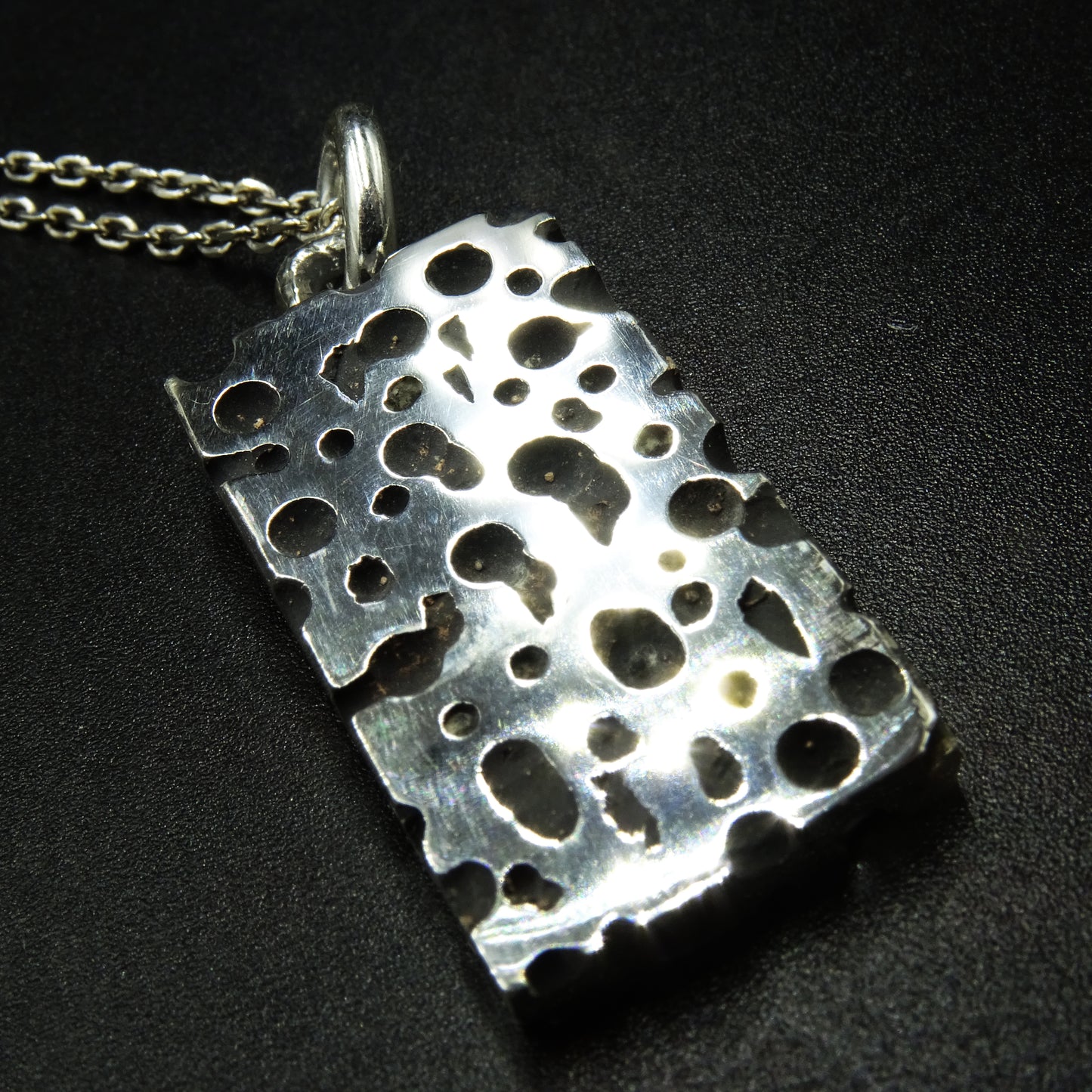 Oblivion Seal Silver Necklace