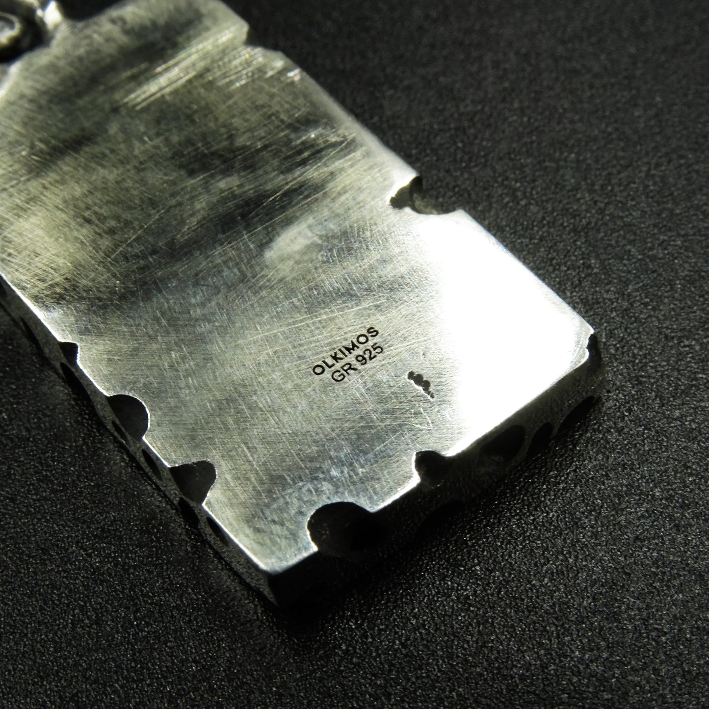 Oblivion Seal Silver Necklace