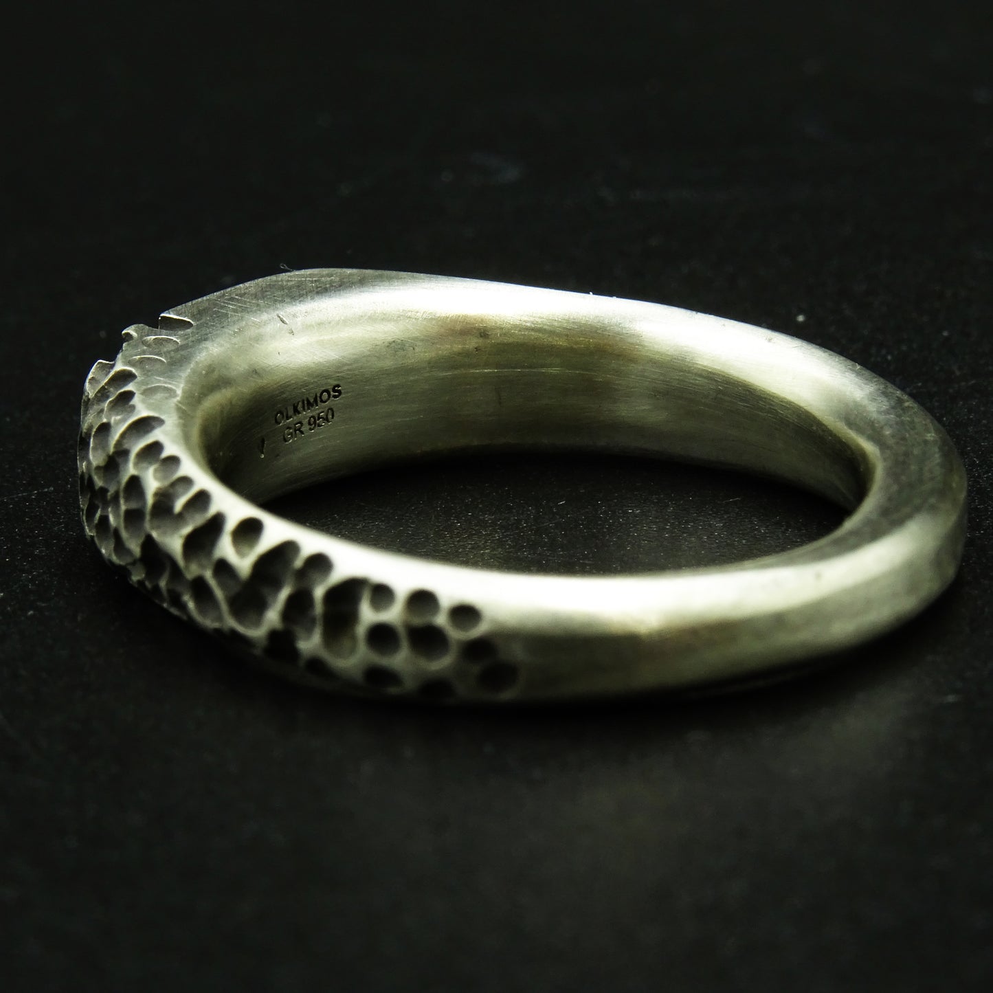 Crateris Signet Silver Ring