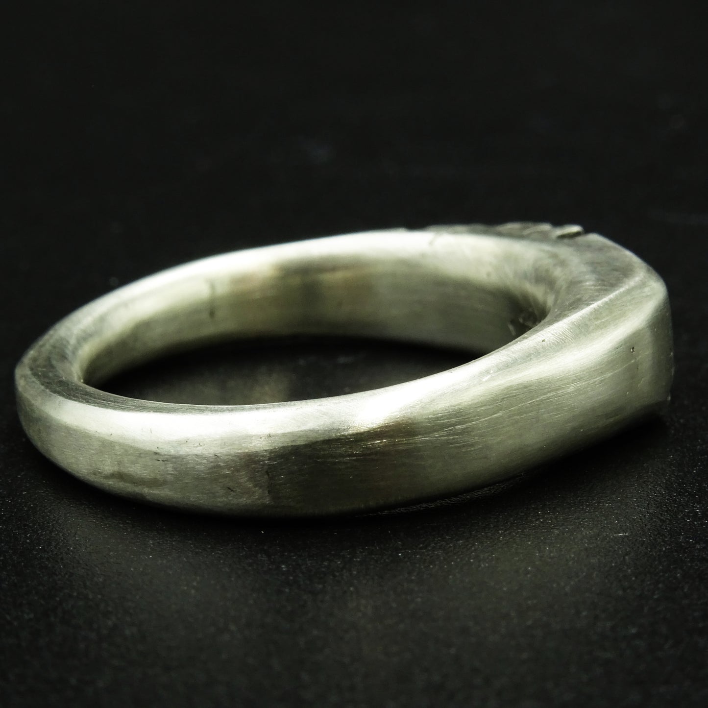Crateris Signet Silver Ring
