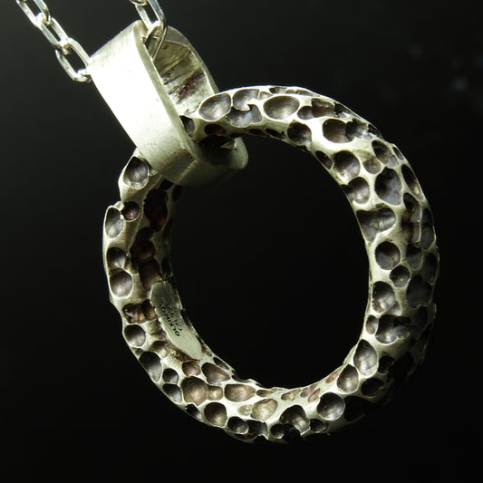 Origin Loop Silver Necklace