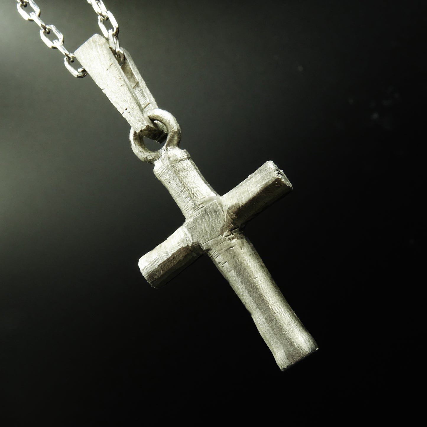 Fortis Relic Silver Cross Necklace