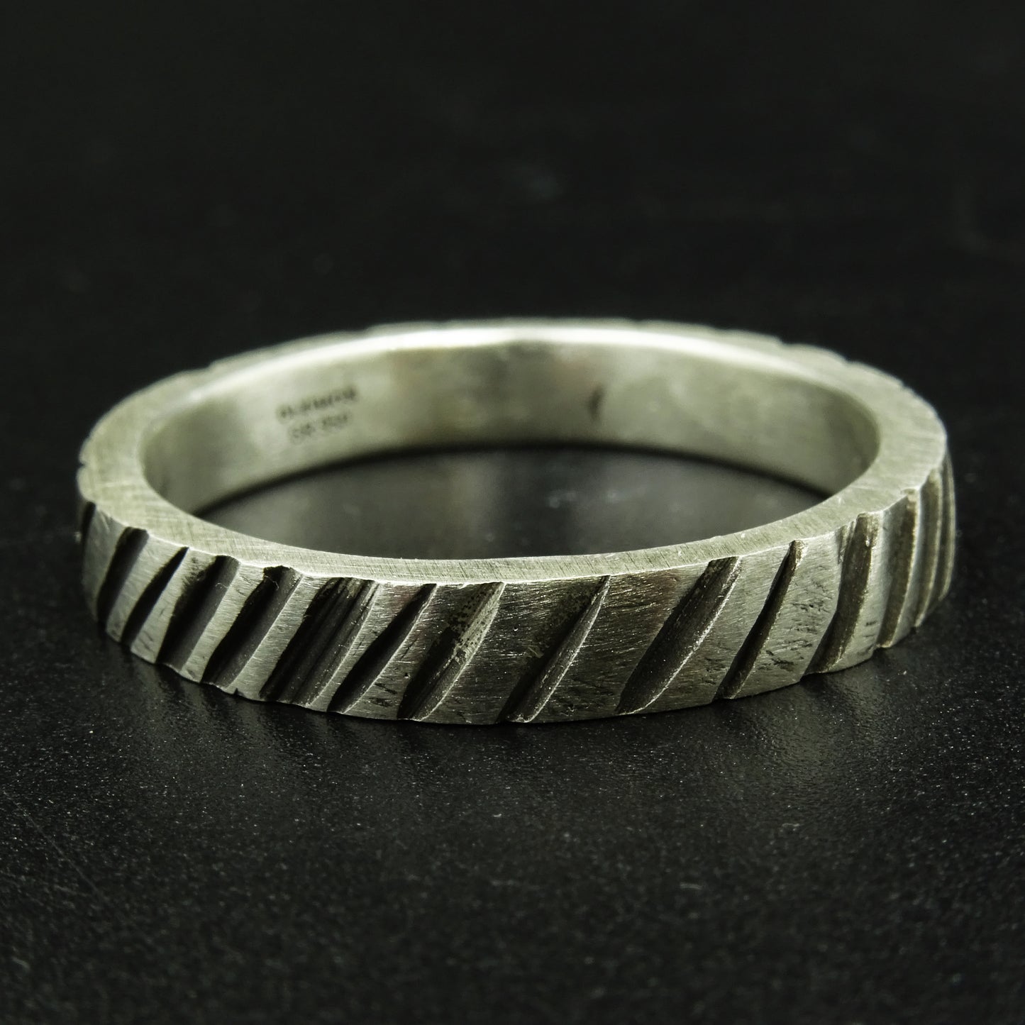 Drift Sequence Silver Ring