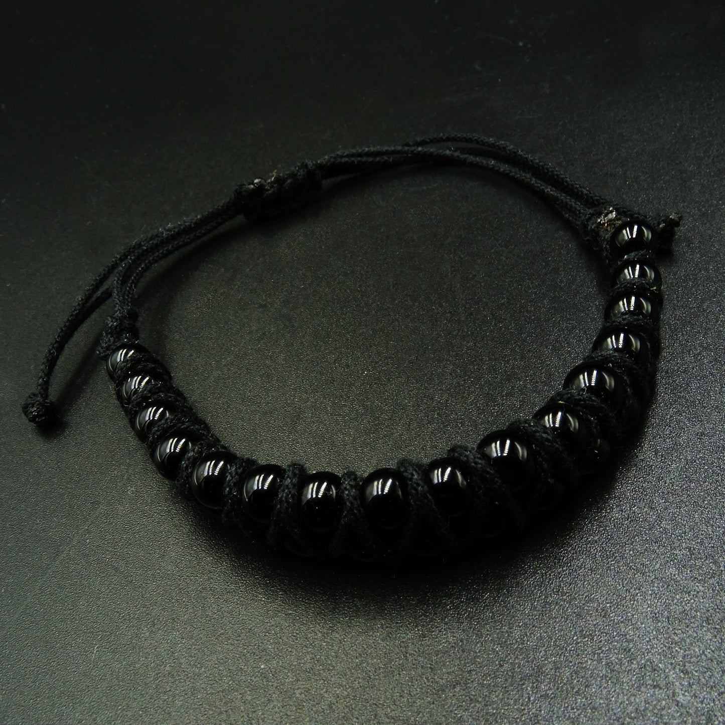 Onyx Dusk Black Onyx Gemstone Bracelet