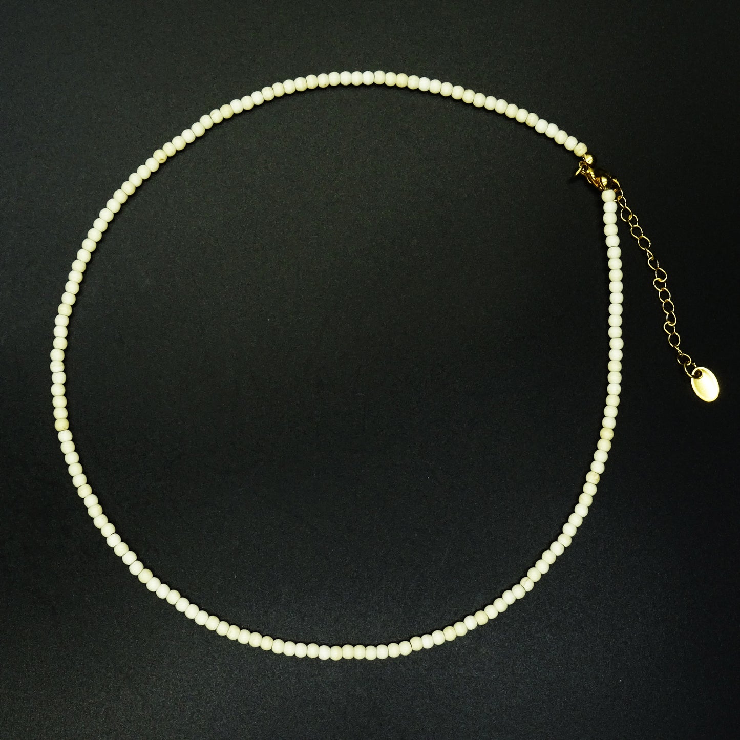 Lunar Line Howlite Gemstone Necklace