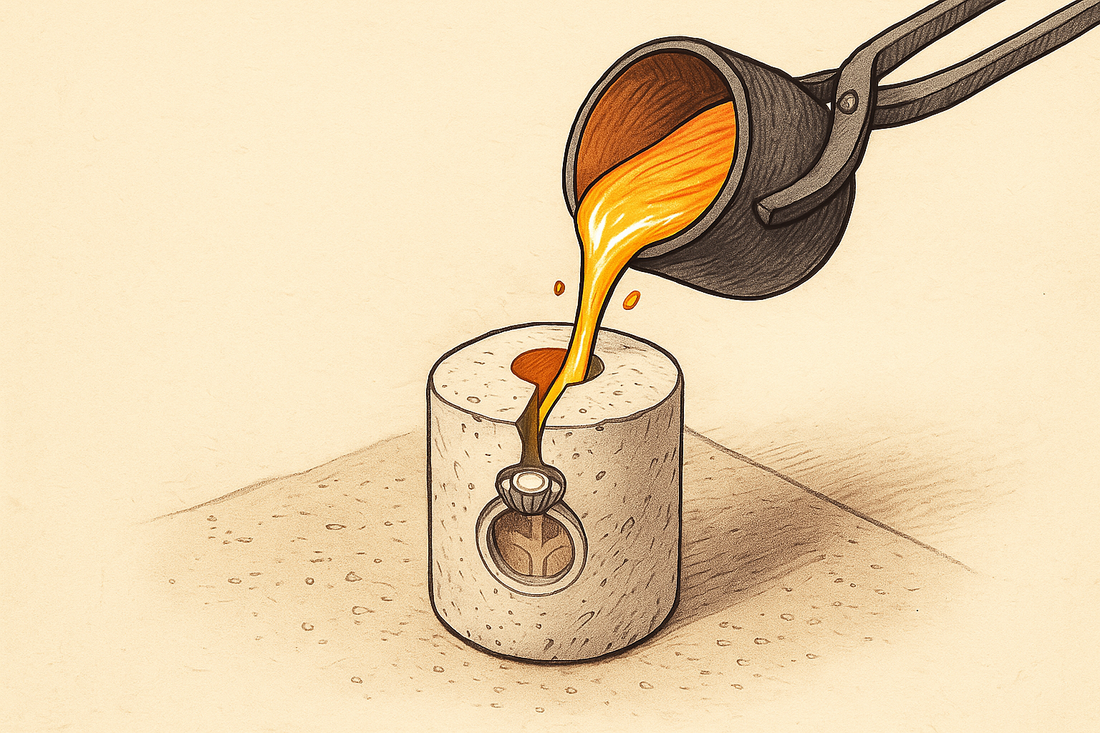 The Lost Wax Casting Process: How We Bring Jewellery to Life