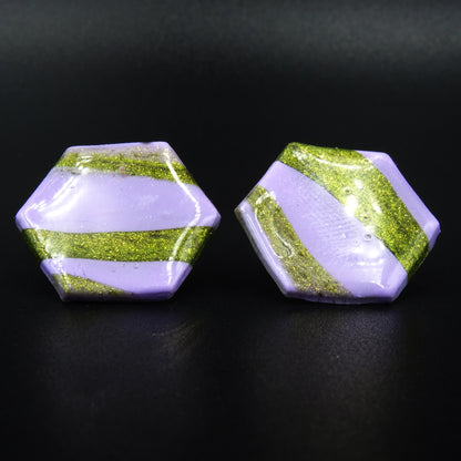 Aurora Crest Clay Earrings