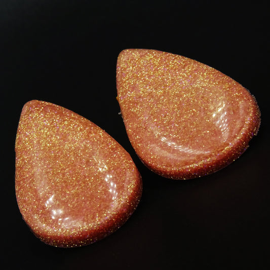 Sunlit Cascade Clay Earrings