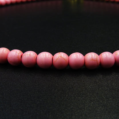 Rosé Blush Pasta Gemstone Necklace