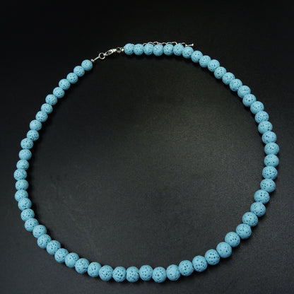 Skyfire Stone Lava Gemstone Necklace