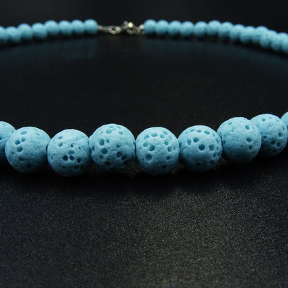 Skyfire Stone Lava Gemstone Necklace