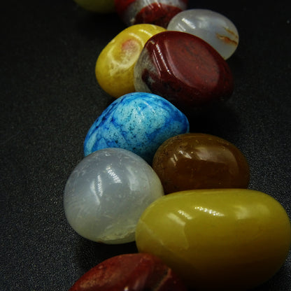 Desert Oasis Agate Gemstones Necklace