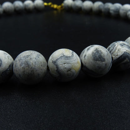 Stoneveil Whisper Jasper Gemstone Necklace