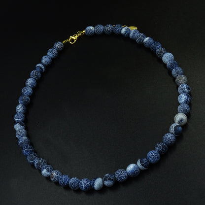 Frozen Depths Jade Gemstone Necklace