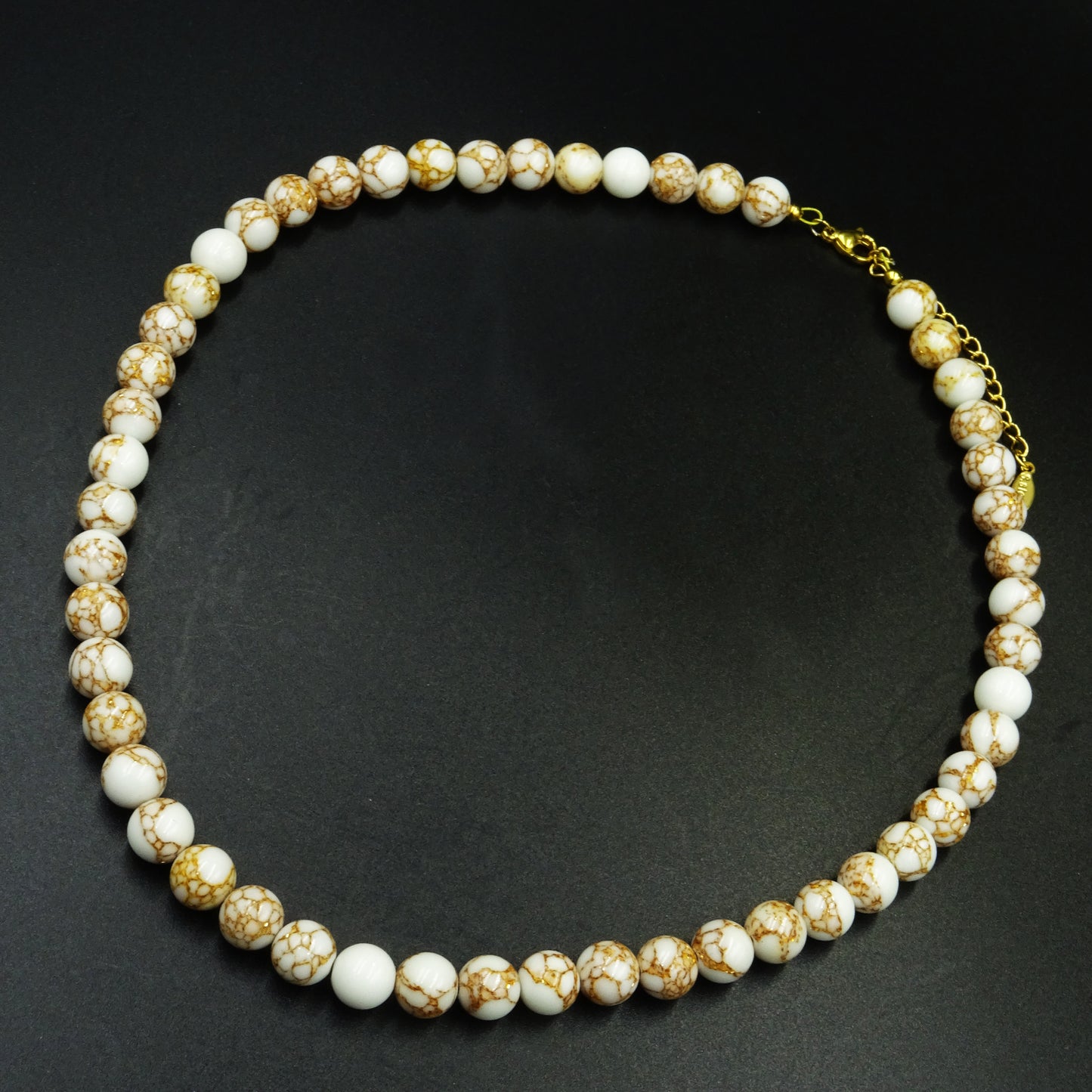 Desert Lace Pasta Gemstone Necklace