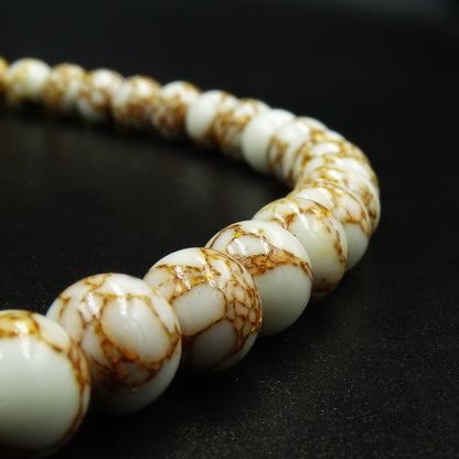 Desert Lace Pasta Gemstone Necklace