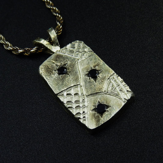 Ironveil Mark Silver Necklace