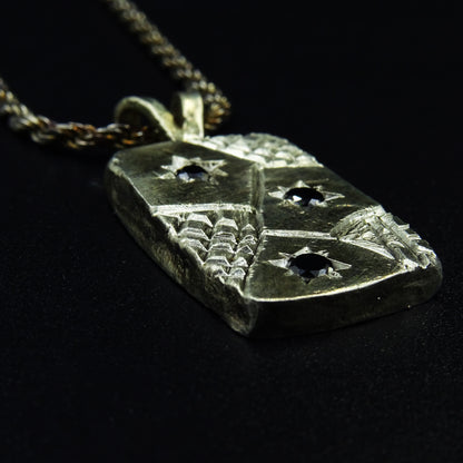 Ironveil Mark Silver Necklace