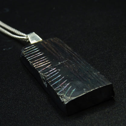 Seal of Dusk Silver Necklace