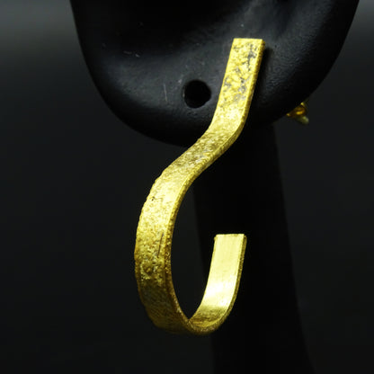Oreline Silver Hoop Earrings