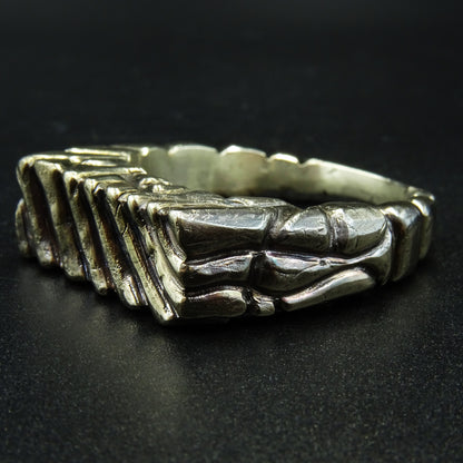 Metalwrithe Silver Signet Ring