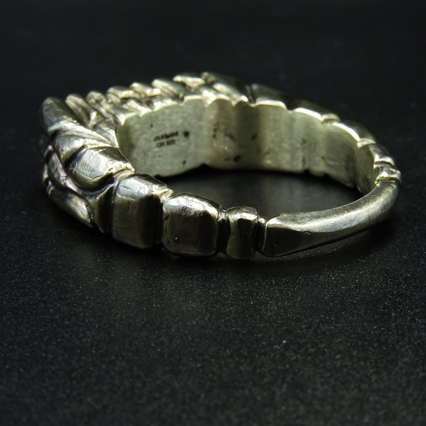Metalwrithe Silver Signet Ring