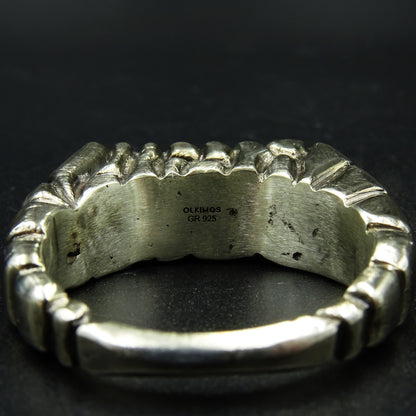 Metalwrithe Silver Signet Ring