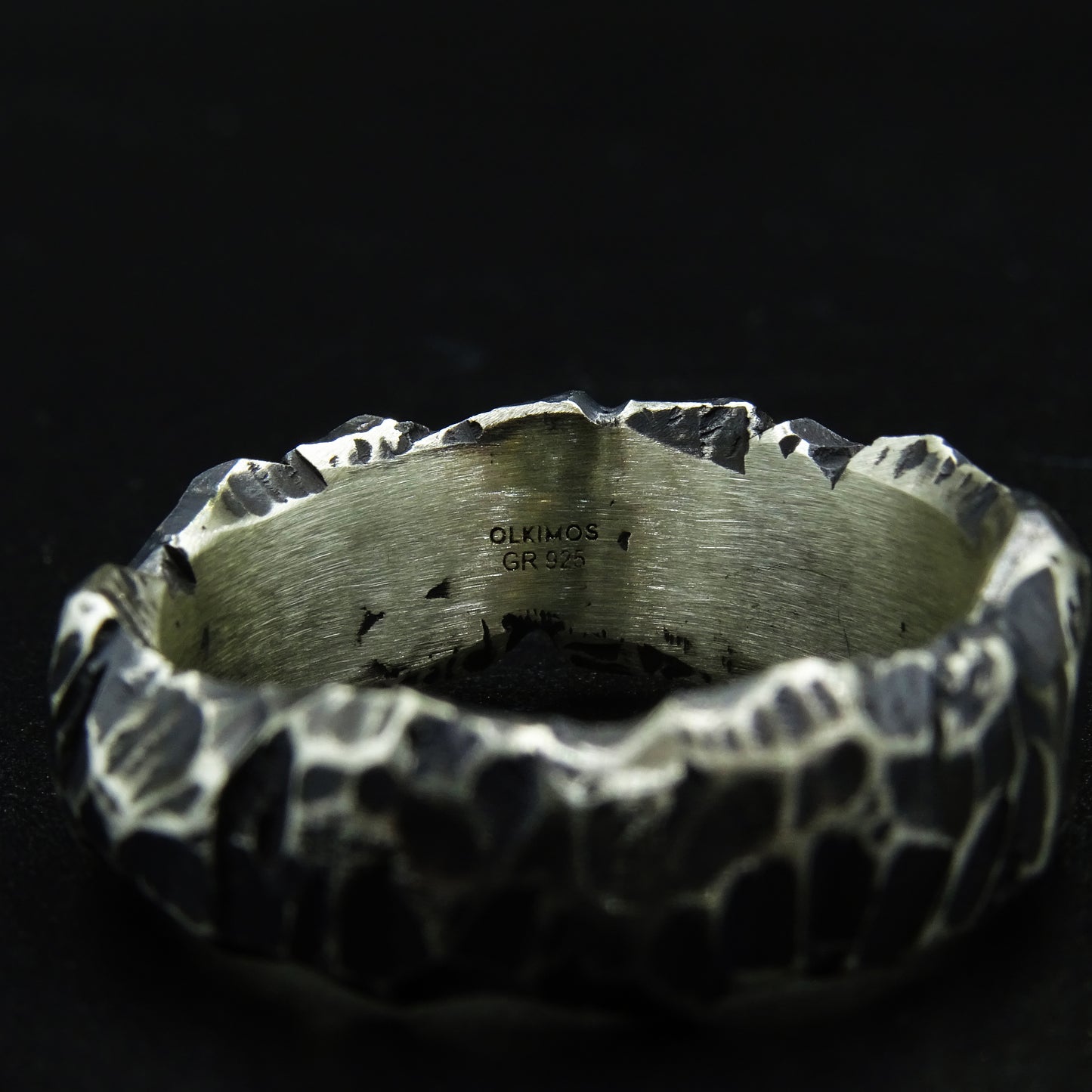 Riftstone Silver Ring
