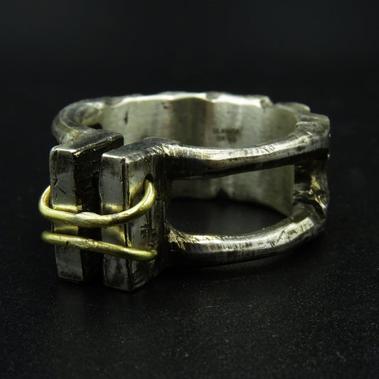 Warden’s Grip Silver Ring