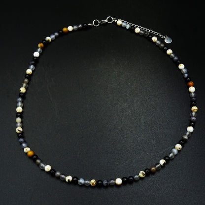 Stonewoven Agate Gemstone Necklace