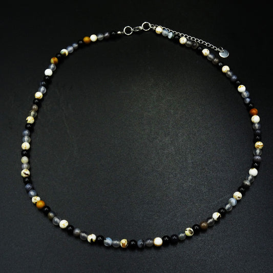 Stonewoven Agate Gemstone Necklace