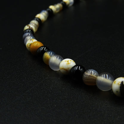 Stonewoven Agate Gemstone Necklace