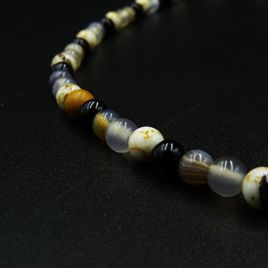Stonewoven Agate Gemstone Necklace