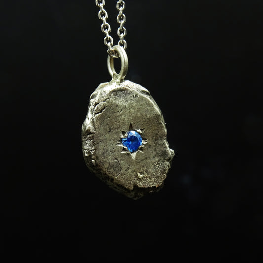 Star of the Abyss Silver Necklace