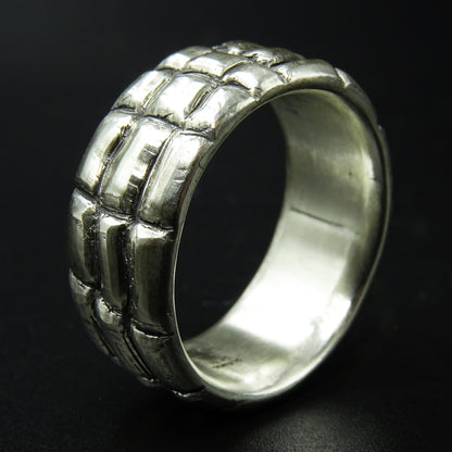 Bastion Silver Ring