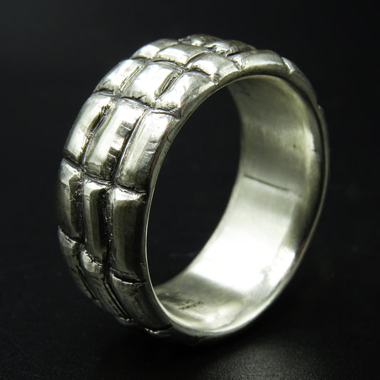 Bastion Silver Ring