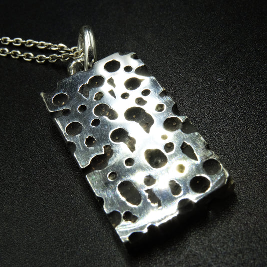 Oblivion Seal Silver Necklace