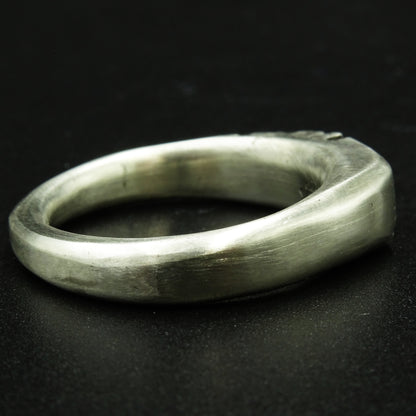 Crateris Signet Silver Ring