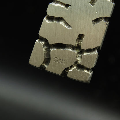 Shattered Epoch Silver Necklace