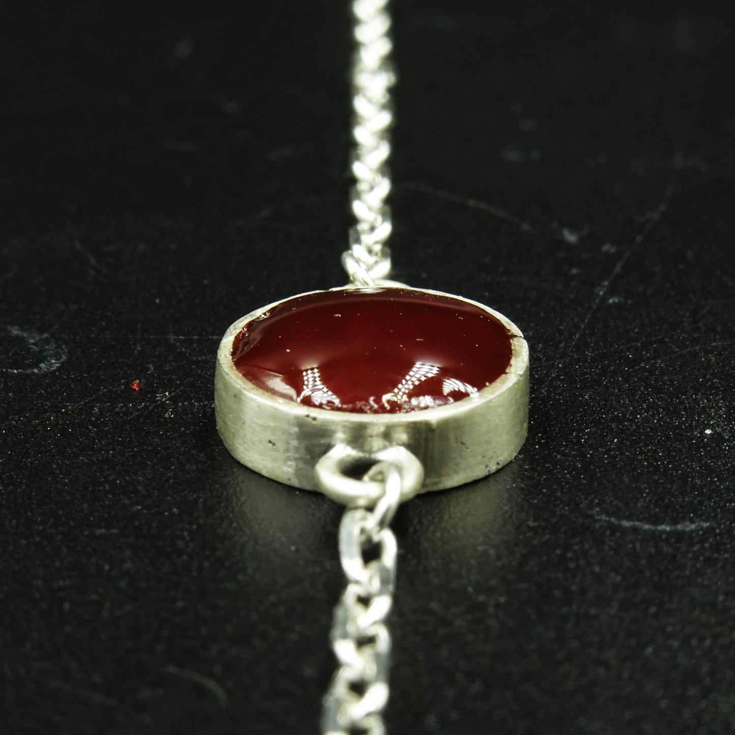 Vermilion Whisper Silver Set