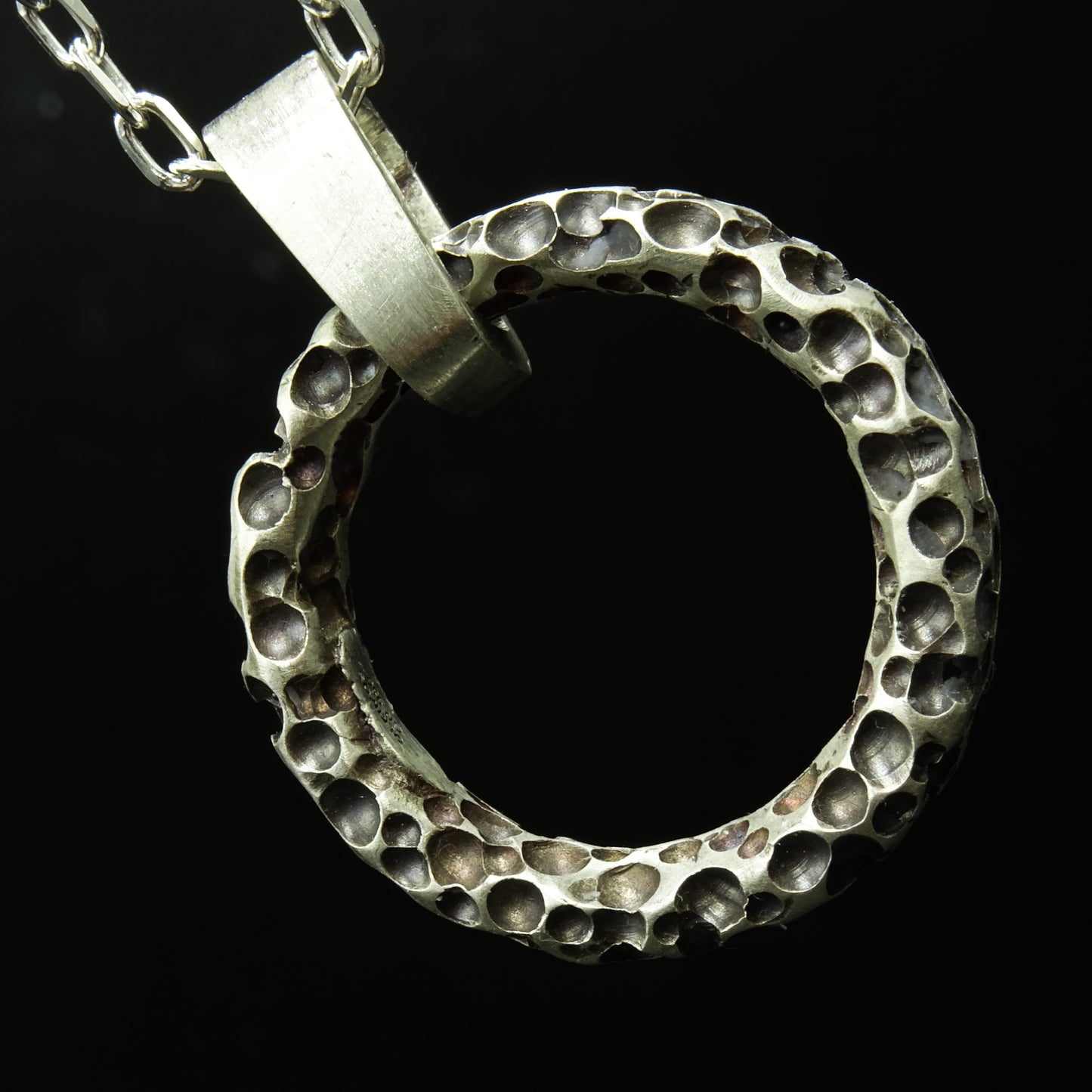 Origin Loop Silver Necklace