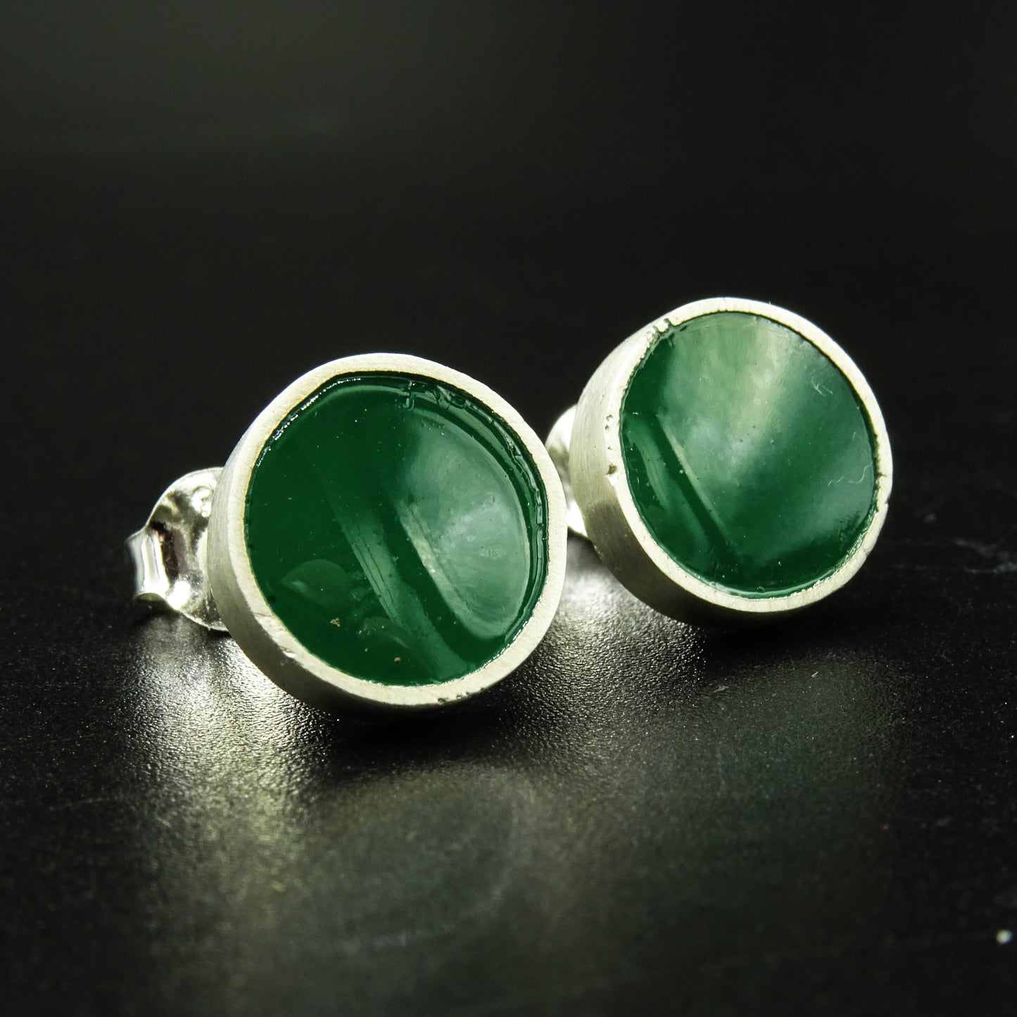 Greenwave Core Silver & Green Enamel Set